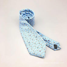 Handmade Silk Custom Print Tie with Self Tipping
